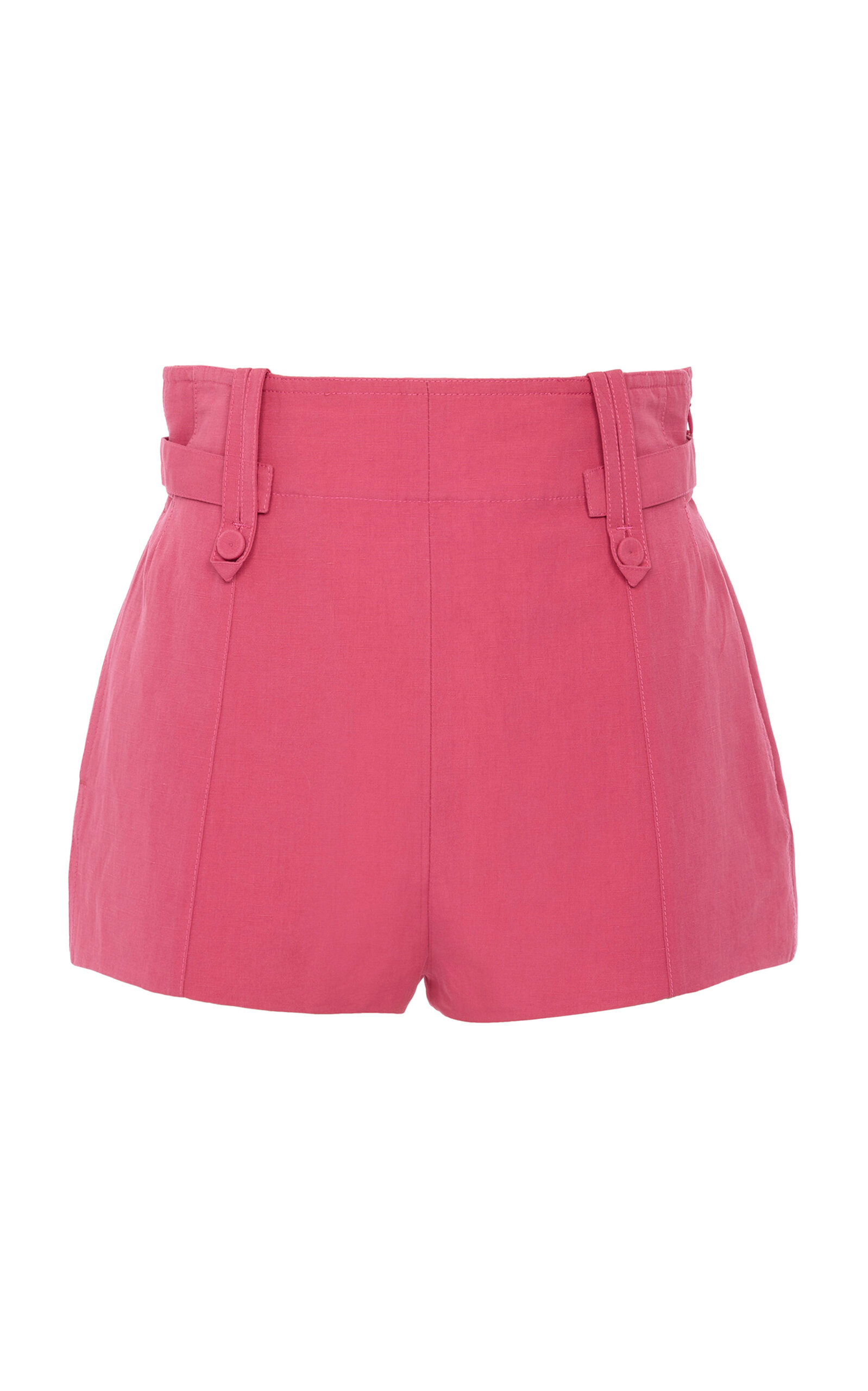 Chloé Chloé HighRise LinenBlend Shorts