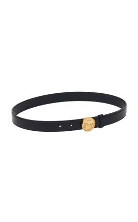 Chloé Chloé Horse Medal Leather Belt Black S