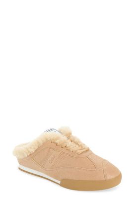 Chloé Chloé KIck Genuine Shearling Lined Sneaker Mule