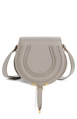 Chloé Chloé Large Marcie Leather Crossbody Bag