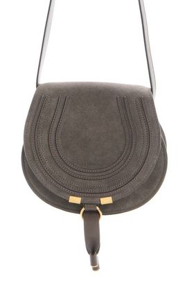 Chloé Chloé Marcie Suede Crossbody Bag