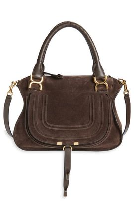 Chloé Chloé Medium Marcie Suede Satchel