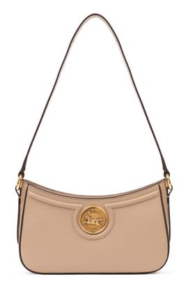 Chloé Chloé Mini Horse Medal Leather Shoulder Bag
