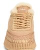 Chloé Chloé Nama Genuine Shearling Lined Sneaker - 4