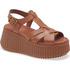 Chloé Chloé Nama Wedge Platform Sandal