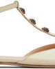 Chloé Chloé Off-White Celeste Ballerina Flats - 1