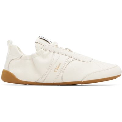 Chloé Chloé Off-White 'Chloé Kick' Sneakers