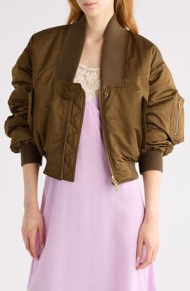 Chloé Chloé Oversize Bomber Jacket