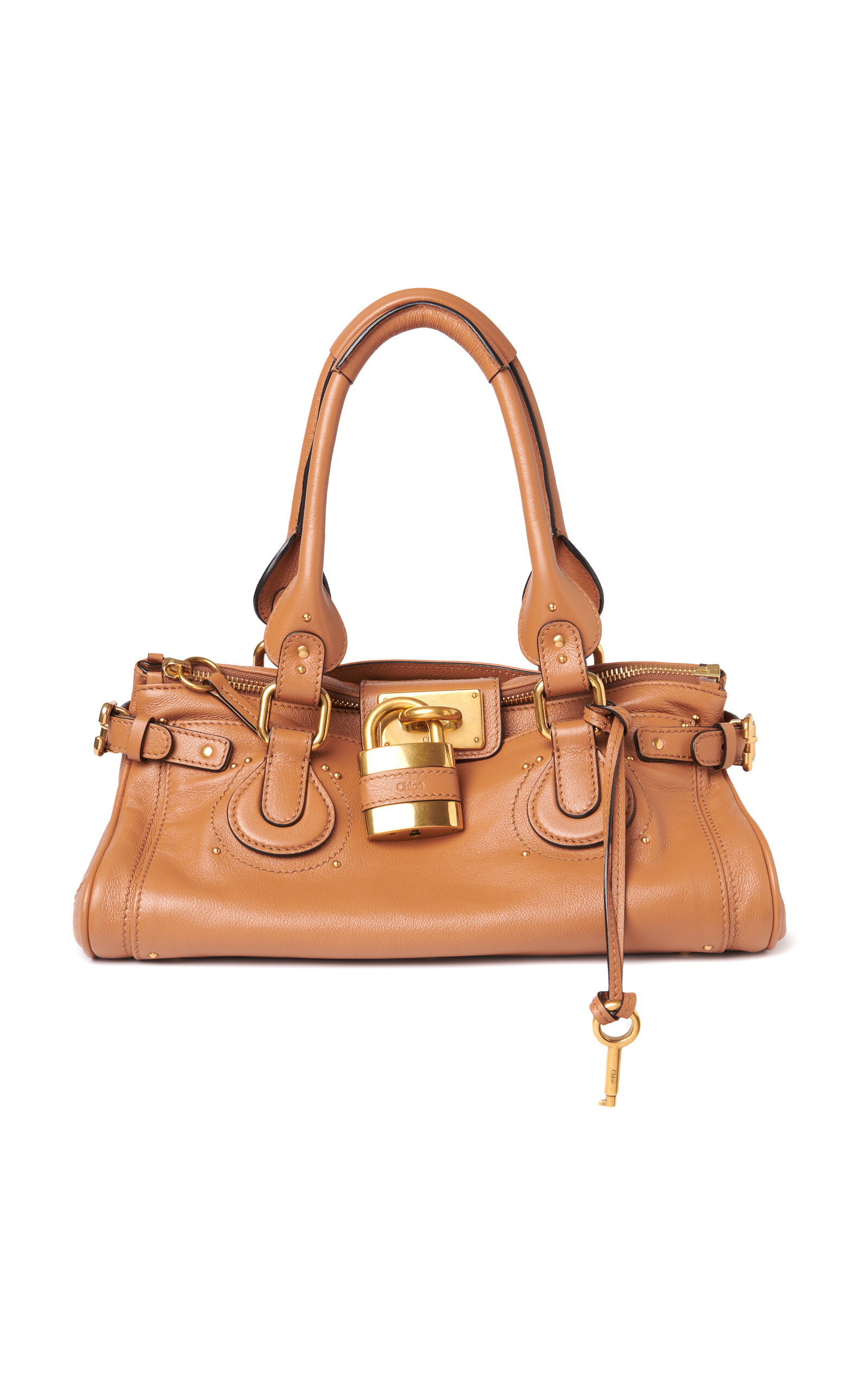 Chloé Chloé Paddington Leather Shoulder Bag Brown OS