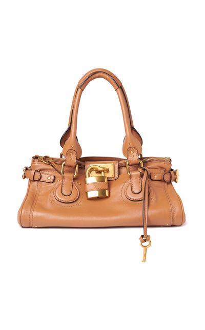 Chloé Chloé Paddington Leather Shoulder Bag Brown OS