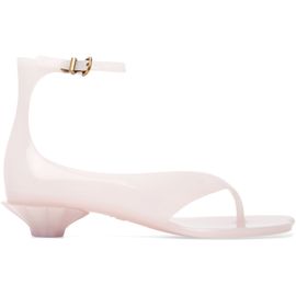 Chloé Chloé Pink 'Chloé Jelly' Heeled Sandals