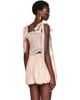 Chloé Chloé Pink Knotted-Strap Cropped Top - 3