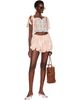 Chloé Chloé Pink Knotted-Strap Cropped Top - 4
