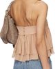 Chloé Chloé Pink Sleeveless Ruffle Silk Georgette Top - 3