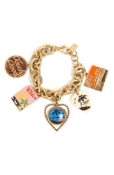 Chloé Chloé Postcards Charm Bracelet