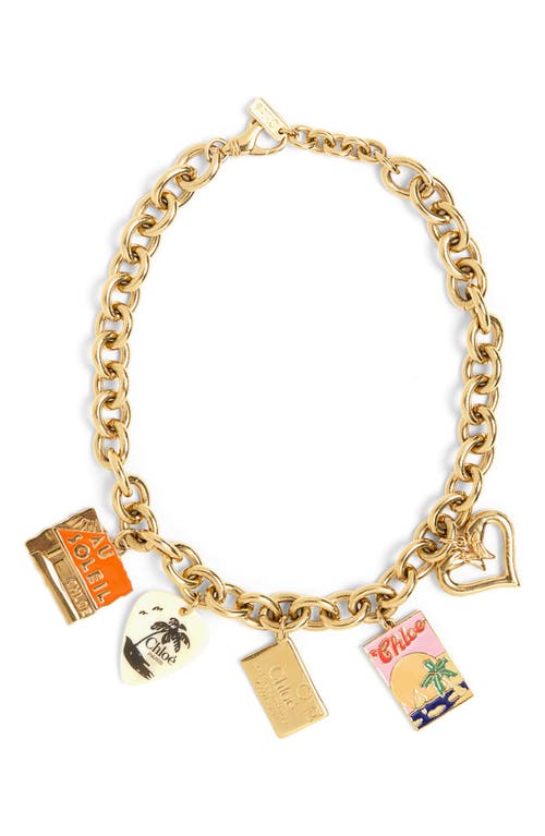 Chloé Chloé Postcards Charm Necklace
