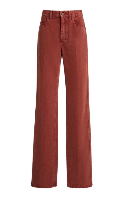 Chloé Chloé Rigid GarmentDyed HighRise StraightLeg Jean