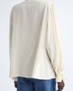Chloé Chloé Ruffle Silk Crêpe de Chine Button-Up Shirt - 3