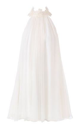 Chloé Chloé Silk Trapeze Maxi Dress