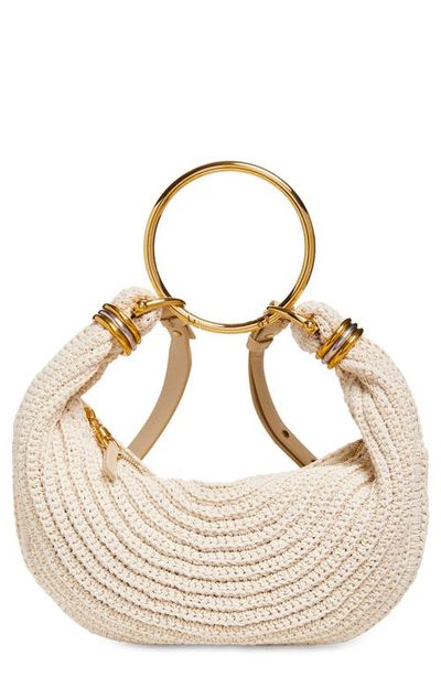 Chloé Chloé Small Bracelet Crochet Hobo Bag
