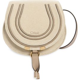 Chloé Chloé Small Marcie Canvas Saddle Bag