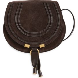 Chloé Chloé Small Marcie Suede Saddle Bag