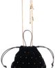 Chloé Chloé Small Velvet Drawstring Shoulder Bag - 1