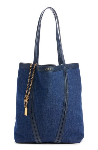 Chloé Chloé Spin Denim Tote