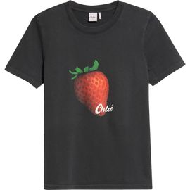 Chloé Chloé Strawberry Graphic T-Shirt