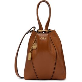 Chloé Chloé Tan Small 'Chloé Spin' Tote
