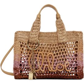 Chloé Chloé Tan Small Summer Banana East-West Tote