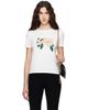 Chloé Chloé White Crew-Neck Logo T-shirt - 1