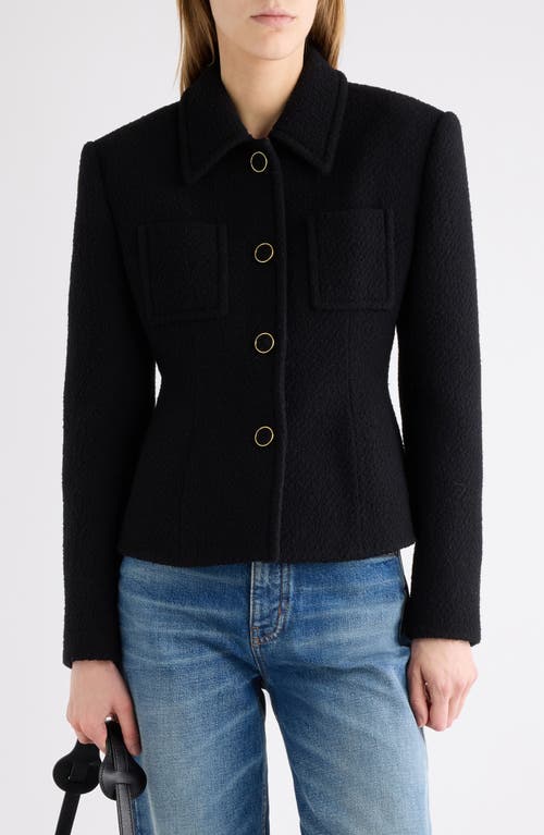 Chloé Chloé Wool Blend Bouclette Blazer