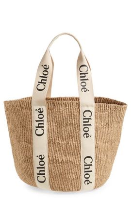 Chloé Chloé x Mifuko Large Woody Basket Tote