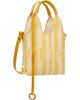 Chloé Chloé Yellow & Off-White Mini 'Chloé' Stripy Tote - 2