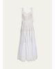 Chloé Cotton Eyelet Maxi Dress - 1