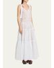 Chloé Cotton Eyelet Maxi Dress - 2