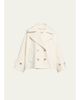 Chloe Double-Breasted Wool Peacoat - 1