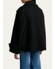 Chloe Double-Breasted Wool Peacoat - 3