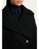 Chloe Double-Breasted Wool Peacoat - 5