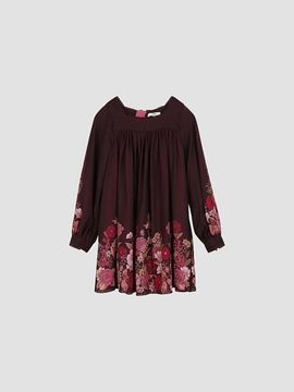 Chloé Girl's Little Girl's & Girl's Ceremony Floral-Print Dress