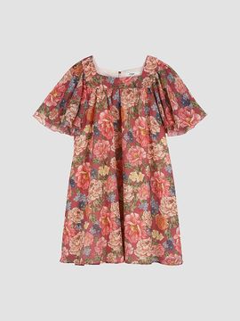 Chloé Girl's Little Girl's & Girl's Floral Cotton-Silk Shift Dress