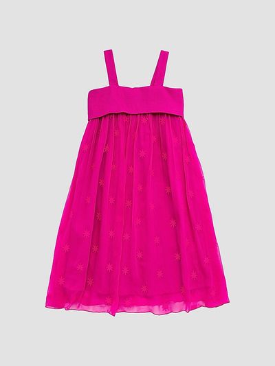 Chloé Girl's Little Girl's & Girl's Silk Crepe Sleeveless Dress