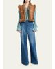 Chloé Lamb Shearling Belted Vest - 2