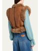 Chloé Lamb Shearling Belted Vest - 3