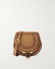 CHLOÉ Marcie metallic crinkled-leather shoulder bag - 1