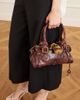 CHLOÉ Paddington python-effect locket-detail shoulder bag - 2