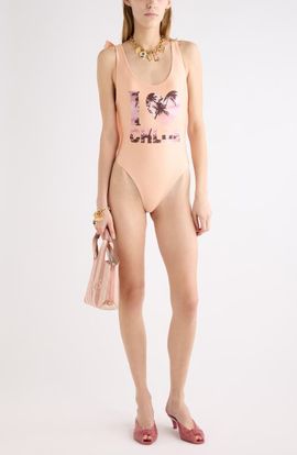 Chloé Retro I Love Chloé One-Piece Swimsuit