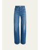 Chloé Rigid Denim Wide-Leg Pants - 1
