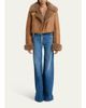 Chloé Rigid Denim Wide-Leg Pants - 2